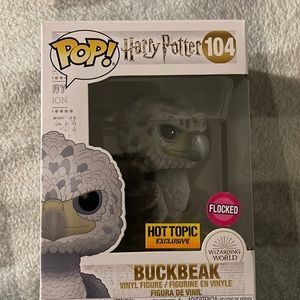 Harry Potter Funko Pop! Hot Topic Exclusive Flocked BUCKBEAK #104